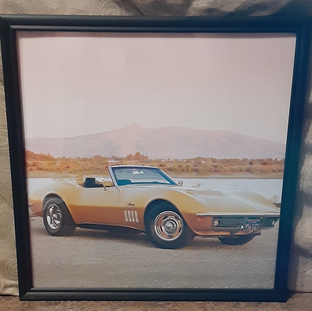 1969 Chevrolet Corvette 427 Convertible 12" x 12"